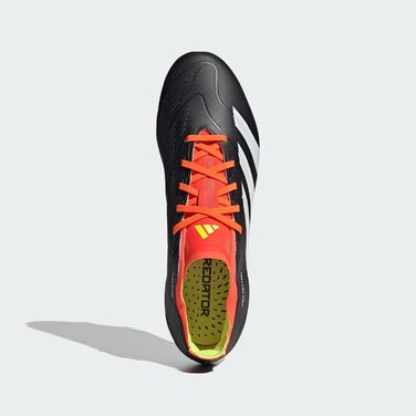 Футбольні бутси Adidas Predator League для твердого поля, унісекс, 46 EU, чорний/білий/червоний