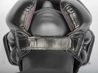 Захист голови Paffen Sport PRO Mexican для боксу, кікбоксингу, муай-тай (M/L, чорний)