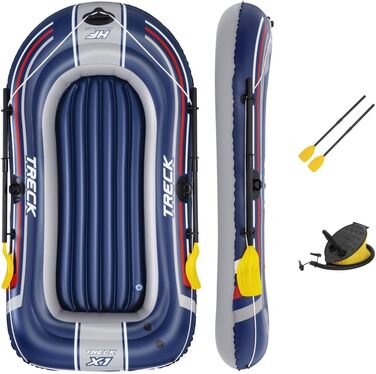 Надувний човен Bestway Hydro-Force Treck X1 228x121 см для 2 осіб з веслами