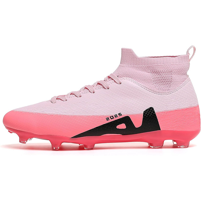 Футбольні черевики для дітей та дорослих: штучний газон, зал, тренування. AG, FG, TF. Розмір 36 EU, рожеві. 2309t Ag