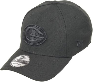 Кепка New Era NFL 39Thirty Packers чорна, L-XL | Бейсболка з логотипом команди