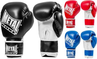 Боксерські рукавички METAL BOXE MB200, 227 см, чорні
