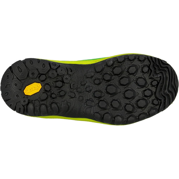 Дитячі трекінгові черевики Brütting Guide Unisex, зелено-лимонного кольору, 25 EU