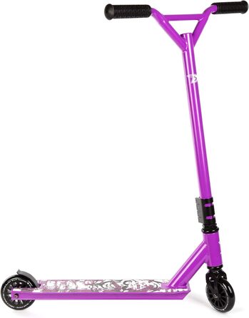 Скелетон на роликах (фіолетовий череп)