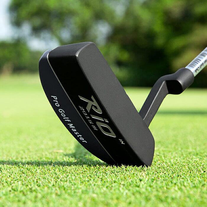 Повний набір ключок для гольфу PGM для чоловіків, 12-частинний: 3 дерев'яні ключки (#1,3,5), 1 гібридна ключка (#4H), 6 залізо (#5,6,7,8,9,PW), 1 пісочний ключка (52°), 1 паттер