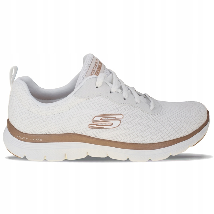 Жіночі кросівки SKECHERS Flex Appeal 4.0 Brilliant View, білі, 38 EU