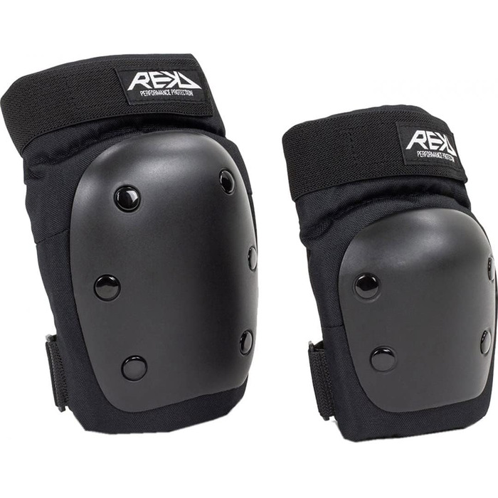 Захисний комплект Rekd Youth Double Pad для скейтборду, унісекс, дорослий, розмір M, чорний, міцний