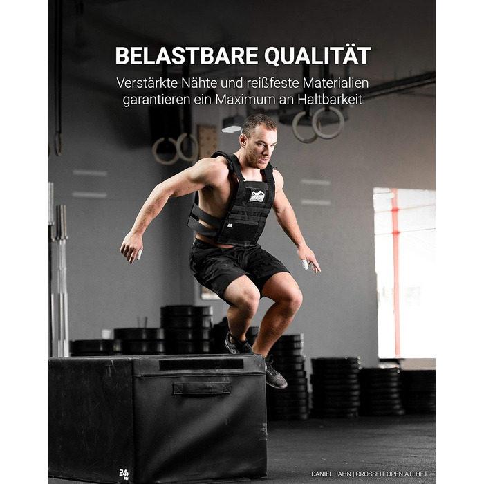 Важільна жилетка Phantom Athletics, різні ваги - легке регулювання (набір дисків 9кг (20LB), без жилетки)