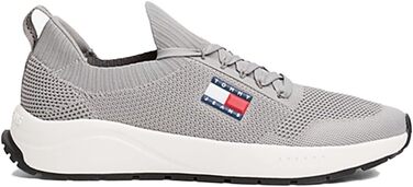 Футболка Tommy Jeans Runner Knitted чоловіча сіра (40 EU)