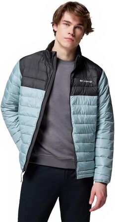 Чоловіча утеплена куртка Columbia Powder Lite II, темно-синя (Coegiate Navy), розмір S