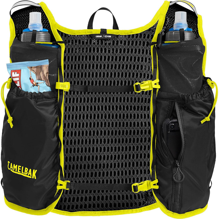 Гідраторна жилетка Camelbak 34 oz чорна/жовта 2.0 для бігу