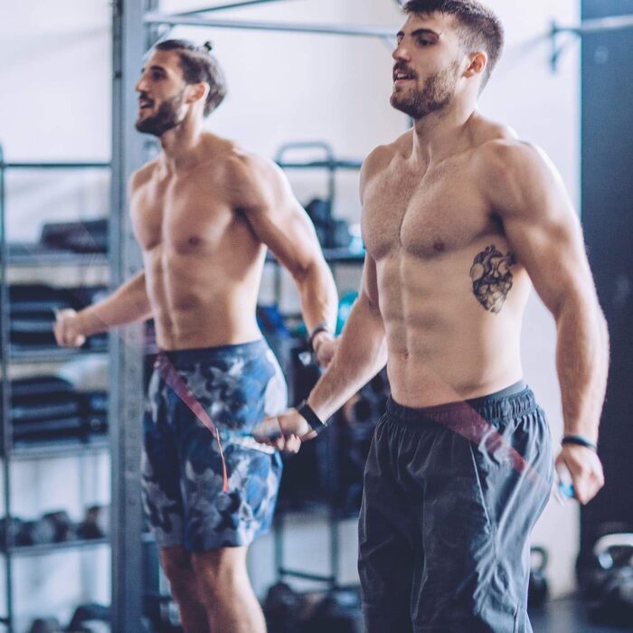 Стрибкове канат CKB LTD Elite Speed-Springseil: преміум-алюмінієві ручки, регульована довжина 3 м, фітнес, для дорослих, з сумкою, функціональне тренування, 1 шт, колір: кобальтово-синій