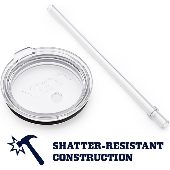 Термокружка YETI Rambler з соломкою, нержавіюча сталь, 769 мл (26 oz), колір Camp Green