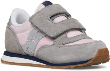 Детские кроссовки Saucony Baby Jazz H&l-K для первых шагов (29 EU, Blush Grey Silver)