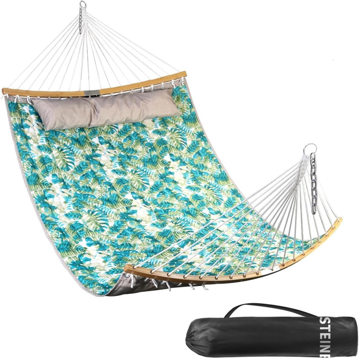Намет-гамак Bathonly для 2 осіб, 3 м, блакитний, до 204 кг, з подушкою та сумкою