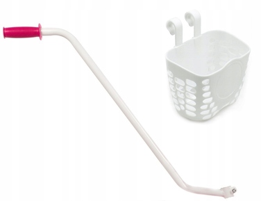 Дитячий велосипед Mexller BMX 16 дюймів, рожевий, для дівчинки, з кошиком