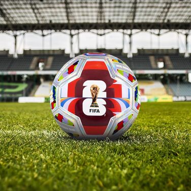 Офіційний ліцензований футбольний м'яч Hy-Pro FWC26 №5 для тренувань – ЧС-2026, дизайн трофею та країн-господарів, подарунок для хлопчиків