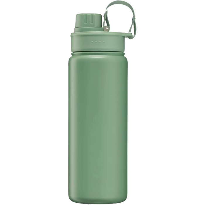 Пляшка для води satch з нержавіючої сталі 0,5 л, BPA-free, герметична, для газованих, гарячих та холодних напоїв, колір Nordic Jade Green (світло-зелена)