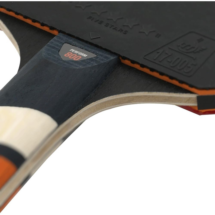 Ракетка для настільного тенісу CORNILLEAU Perform 800 Indoor — професійна, ITTF-накладки (5 зірок), технології AERO та OFC для максимального спіну, 5-шаровий дерев'яний лист