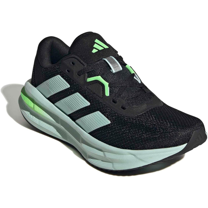 Кросівки жіночі Adidas Galaxy 7 Core Black Halo Mint Lime Burst (36 2/3 EU)