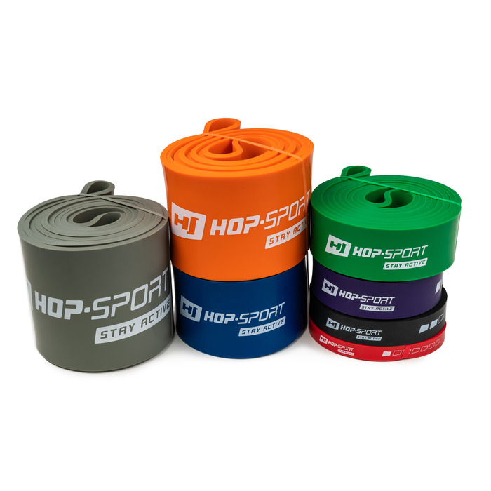 Резинка для фітнесу Hop-Sport 37-109кг HS-L083RR помаранчева