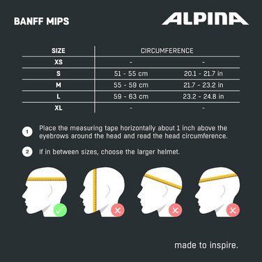 ALPINA Banff MIPS — легкий лижний та сноуборд шолом з індивідуальним налаштуванням, посилений захист від ударів, оптимальна вентиляція