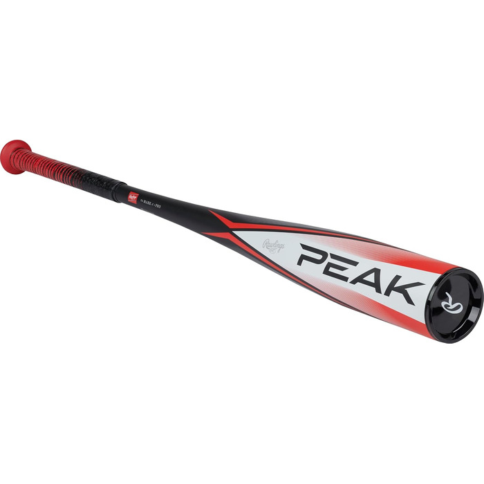 Бейсбольна бита Rawlings Peak - США, сплав, діаметр 2 5/8 дюйма, Drop -10/-11, 1 шт.