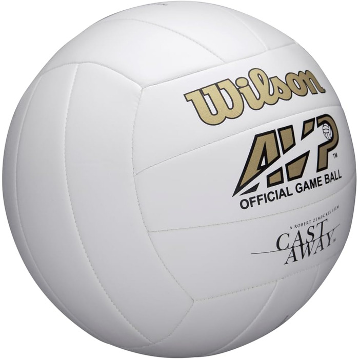 Волейбольний м'яч Wilson MR Castaway офіційний, білий