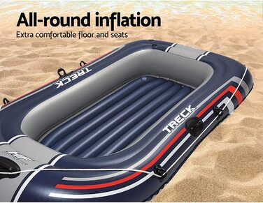 Надувний човен Bestway Hydro-Force Treck X1 для 2 осіб, 228x121x32 см, комплект