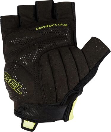 Рукавички Ziener Curdin для велосипеда/MTB/шосе | Короткі, дихаючі, з амортизацією, bitter lemon