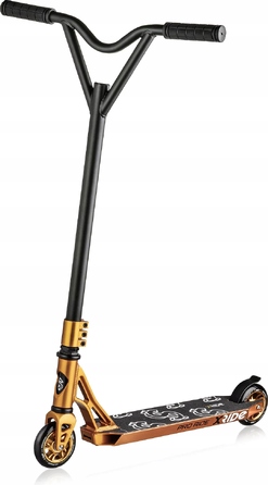 Професійний трюковий самокат Xride ST1000 Gold, золотий