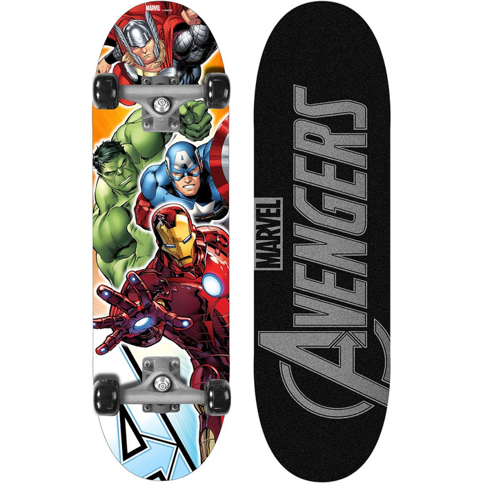 Скейтборд Avengers 28 дюймів, синій, дитячий