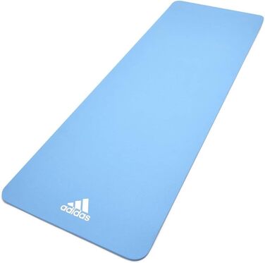 Килимок для йоги Adidas, 8 мм, нековзкий, без ПВХ, 176×61 см, для йоги та пілатесу, різні кольори