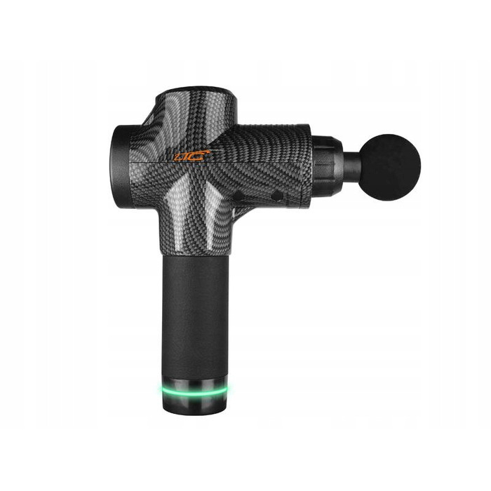 Перкусійний масажний пістолет PR0+ для тіла, спини, шиї та стоп (10 насадок)