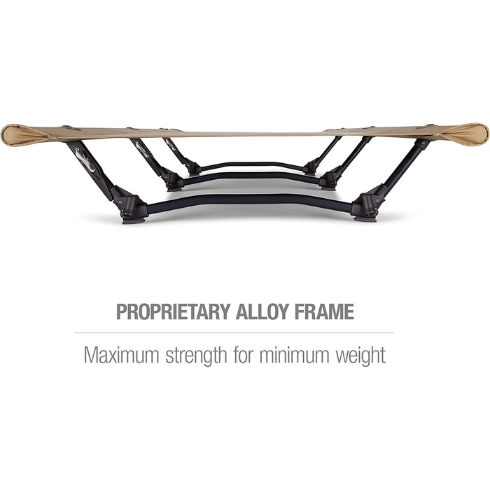 Лежанка Helinox Cot One Convertible Coyote Tan – портативна та зручна