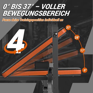 Регульована лава для тренажерів XDDIAS 6-в-1: жимовая, для присідань, з пулом для згинання рук та тренажером для ніг. Макс. вага: 350 кг. Оновлена версія