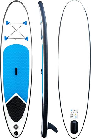 Надувна SUP-дошка 305x71x10 см, синя, для веслування стоячи