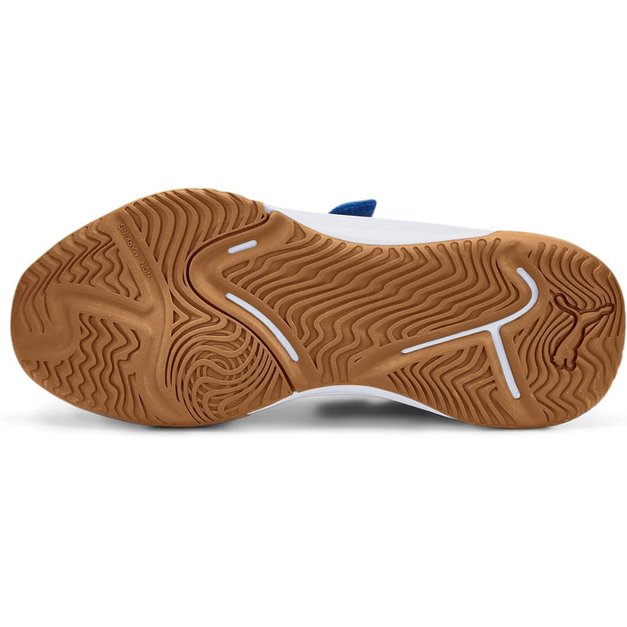 Дитячі спортивні зала Halenturnschuh PUMA Varion V Jr (35.5 EU, Puma Royal Puma White Gum)