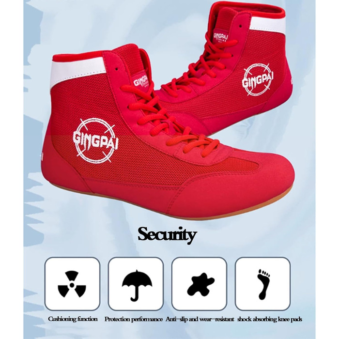 Боксерські кросівки для підлітків та дорослих, чорні. Комфортні, з антиковзаючою підошвою, дихаючі, зносостійкі. Unisex, для чоловіків та жінок. Розмір 39 EU.