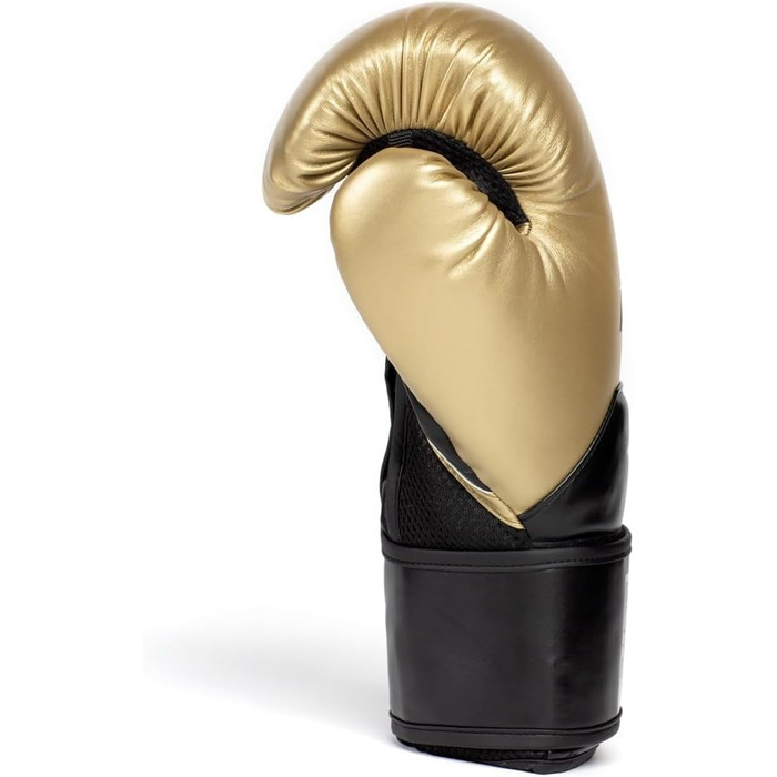 Боксерські рукавички Everlast Elite 2: для спарингу, роботи з мішком та м'ячами, кріплення на липучці, ергономічний захват, роздільний пінопоглинач, оригінальна серія Everlast GOLD/SCHWARZ, 10OZ