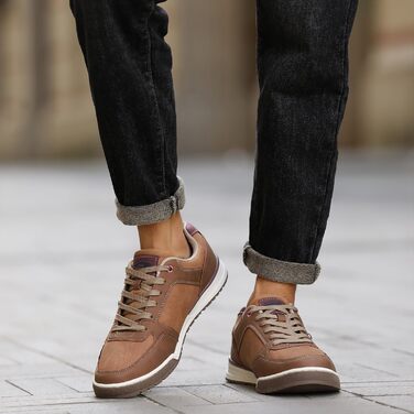 ARRIGO BELLO Кросівки чоловічі для активного відпочинку, роботи та хайкінгу. Легкі, розміри 41-46, колір: коричневий