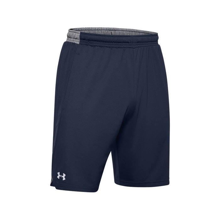 Чоловіча футболка Under Armour UA Locker з коротким рукавом, темно-синя (Midnight Navywhite), розмір 5XL