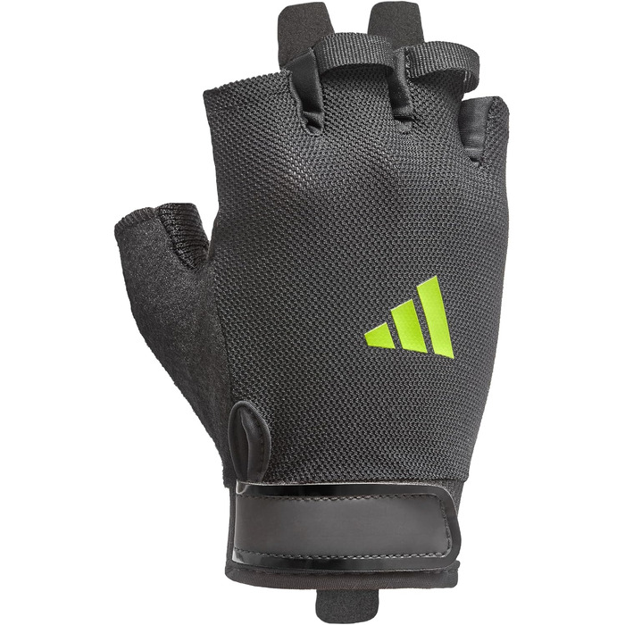 Рукавиці для тренувань Adidas Essential Aeroready (XS, Зелені) - вологовідвідні, з м'якою шкіряною долонею