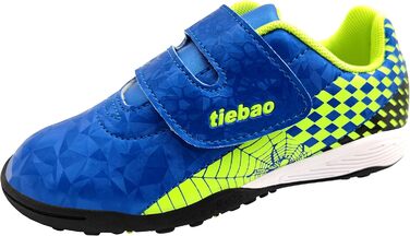 Дитячі футбольні бутси для гри на траві, унісекс, синій, розмір 23-27 EU