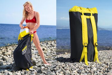 Надувна SUP-дошка Hydro-Force, комплект, різні розміри 2,4–3,8 м, весло, для водних видів спорту