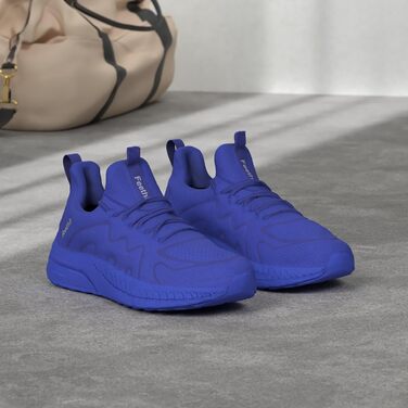 Кросівки Feethit для чоловіків: спортивні, для бігу, тенісу, фітнесу, повсякденного носіння. Легкі, дихаючі, синього кольору, 46 EU