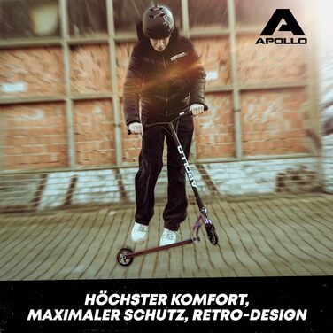 Шолом для скейтборду, самоката та BMX Apollo, регульований, для дітей та дорослих, різні розміри та кольори