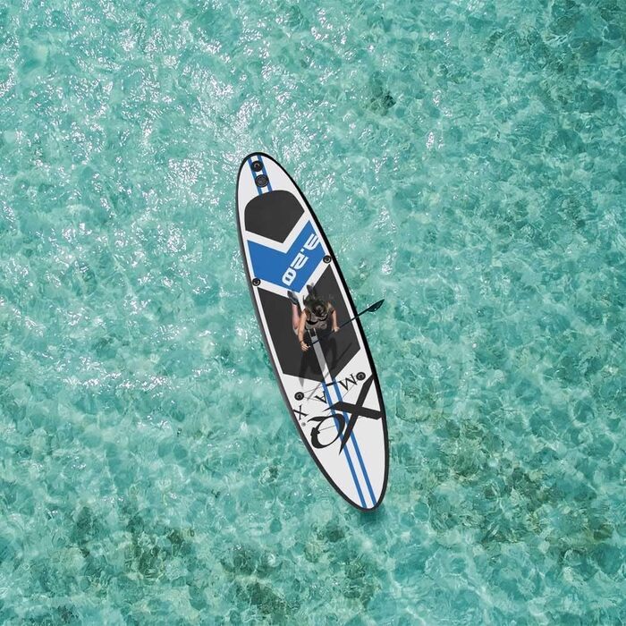 Професійна SUP-дошка XQ Max 320 см, комплект: насос, весло, ремінець, набір для ремонту, макс. вага 150 кг