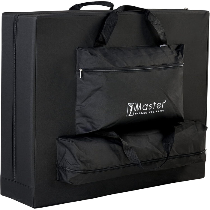 Складна масажна кушетка Master Massage Del Ray Pro 71 см з інтегрованим підігрівом ThermaTop, бежевий, портативний стіл для масажу і терапії