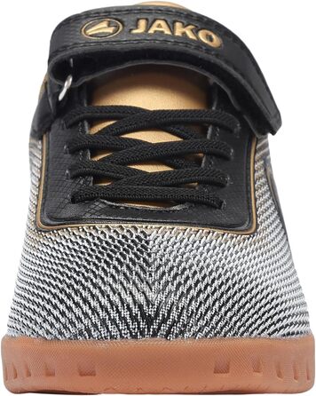 Детские кроссовки для зала JAKO J-SI Course (32 EU, черный/золотой)